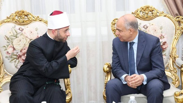 محافظ المنيا و الدكتور أسامة الأزهري