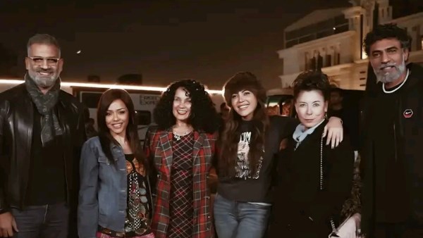 فريق عمل مسلسل "توابع" بطولة ريهام حجاج من كواليس أولى أيام التصوير 