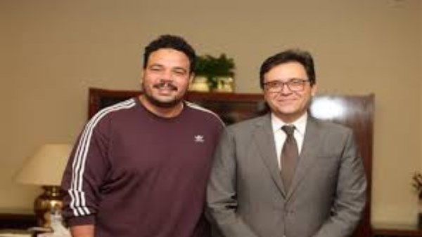 وزير الثقافة ومصطفى غريب 