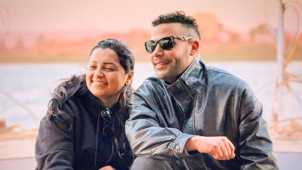 محمد إمام وشير ين عادل من كواليس مسلسل "الكينج" 