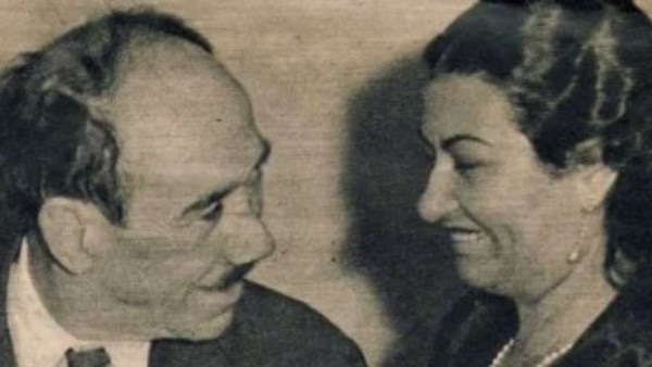 أم كلثوم وأحمد رامي