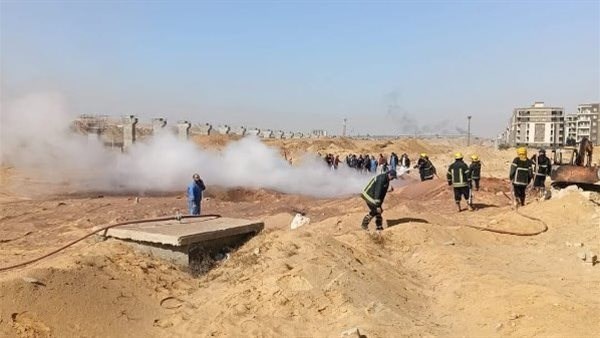  حريق خط الغاز في أكتوبر