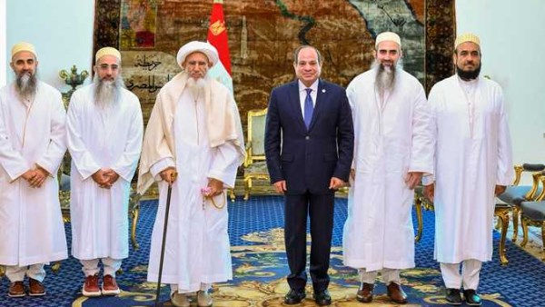 الرئيس السيسي يستقبل سلطان طائفة البهرة