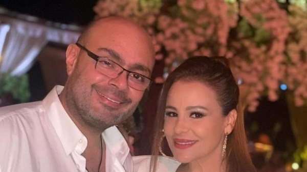 كارول سماحة وزوجها الراحل وليد مصطفى