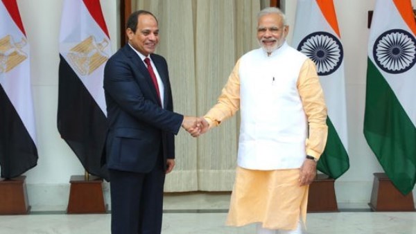 الرئيس السيسي ورئيس وزراء الهند