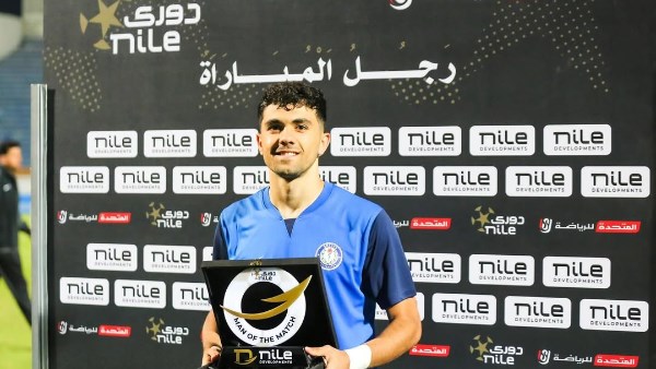 محمود صابر لاعب نادي سموحة 