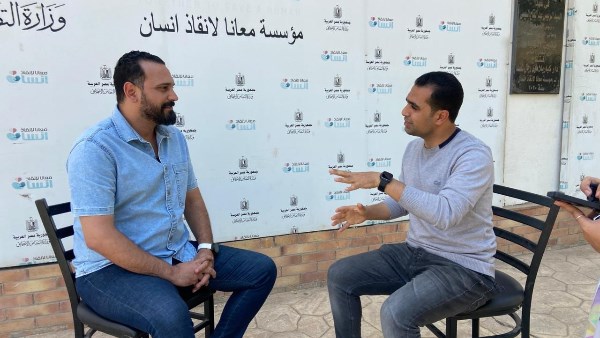  المهندس محمود وحيد مع محرر موقع بصراحة 