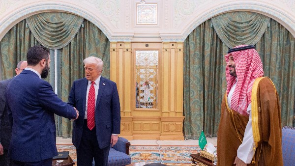  اجتماع الشرع مع ترامب بالرياض