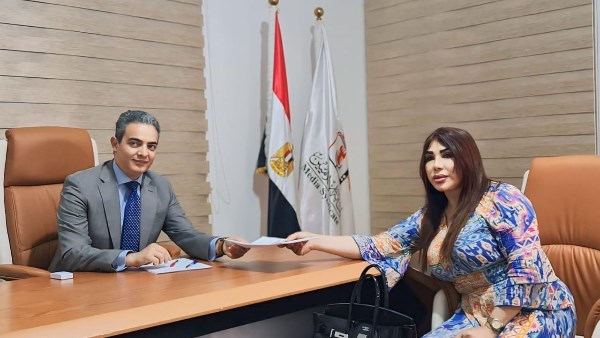 غادة إبراهيم تتقدم بشكوى ضد بوسي شلبي لنقابة الإعلاميين
