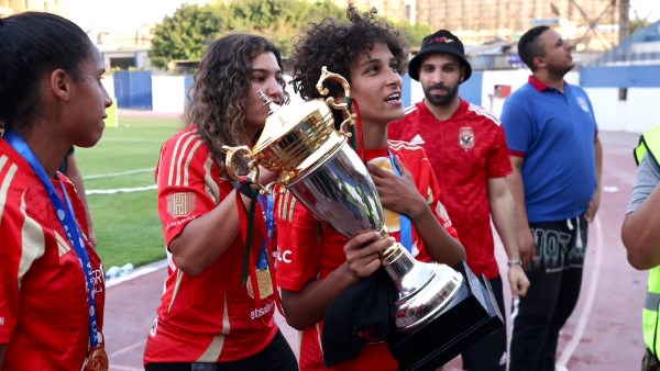 الأهلي يتوج بكأس مصر لكرة القدم للسيدات