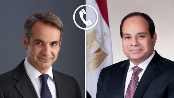 الرئيس السيسي ورئيس وزراء اليونان