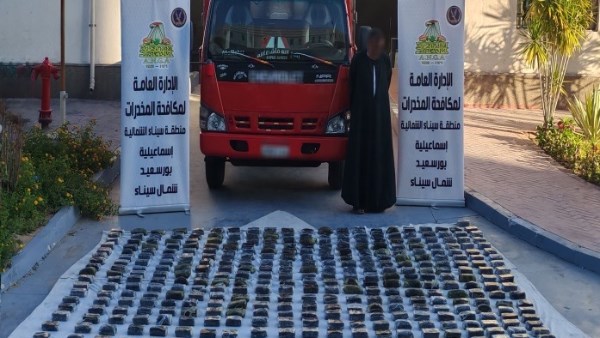 المتهمين والمضبوطات 