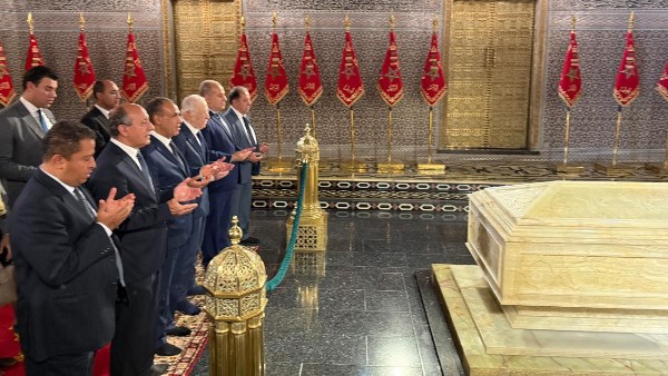 جانب من الزيارة 