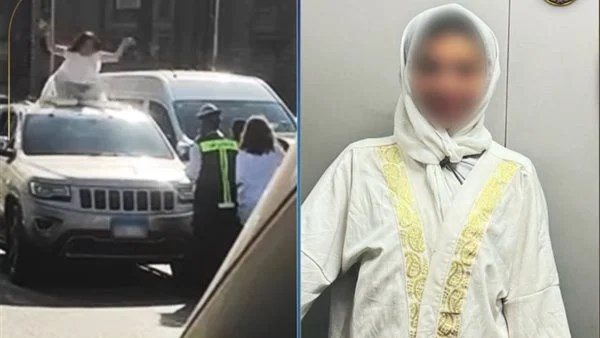 القبض على فتاة كوبري أكتوبر