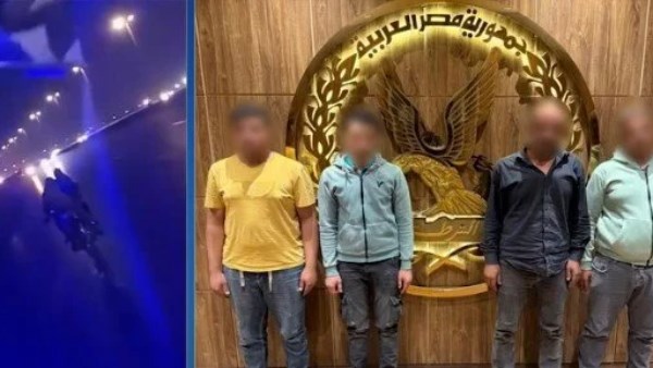 العاطلين بعد ضبطهم العاطلين بعد ضبطهم