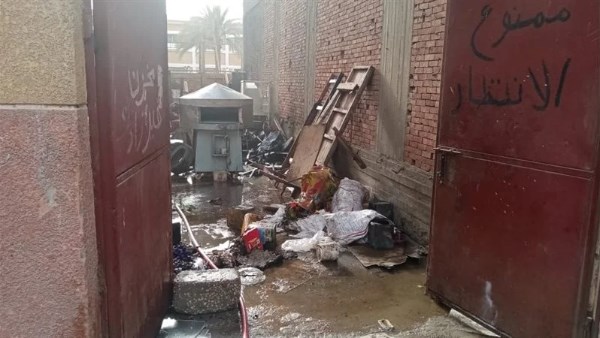 حريق مصنع حلويات شبرا الخيمة