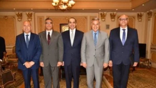 المستشار محمود فوزى، وزير الشئون النيابية والقانونية والتواصل السياسي