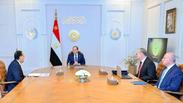 اجتماع السيد الرئيس السيسي مع الدكتور مصطفى مدبولي ووزير البترول