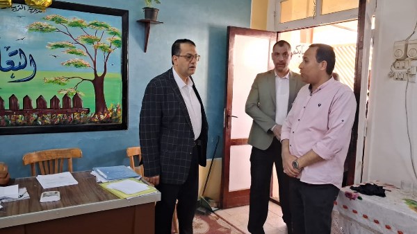 جولة وكيل وزارة التعليم بالغربية جولة وكيل وزارة التعليم بالغربية