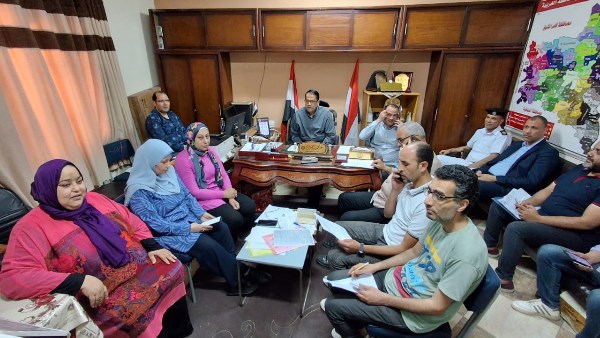 وكيل وزارة التعليم بالغربية من داخل غرفة العمليات وكيل وزارة التعليم بالغربية من داخل غرفة العمليات