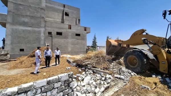 إزالة التعديات بالاراضي إزالة التعديات بالاراضي