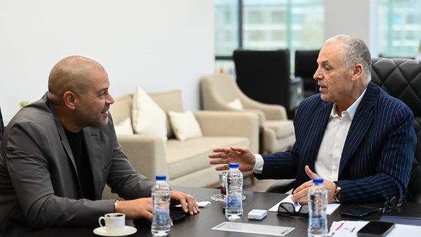 هاني أبو ريدة وأحمد دياب