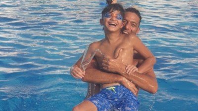 أحمد حسام ميدو ونجله