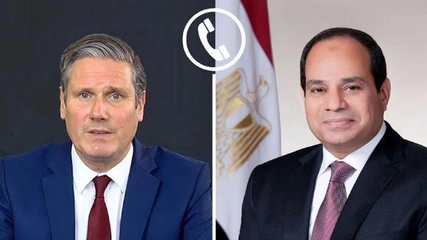 السيسي وستارمر