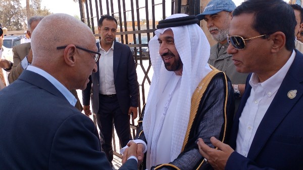 وفد البرلمان العربي يصل شمال سيناء