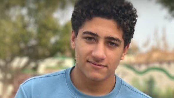 ياسين هيثم لاعب فريق السباحة بالأهلي