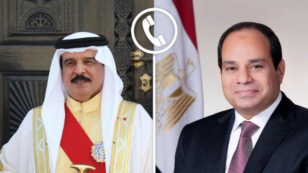 الرئيس عبدالفتاح السيسي والملك حمد بن عيسى