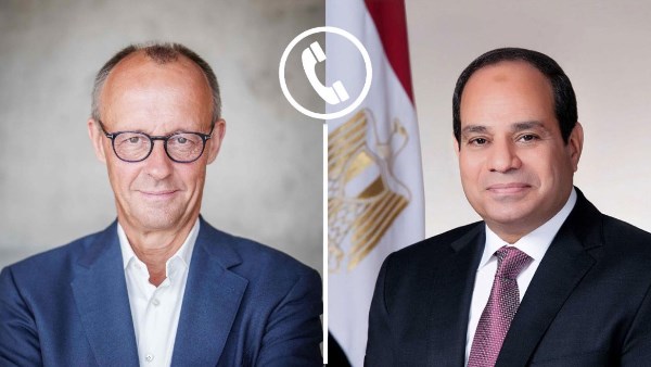 الرئيس السيسي والمستشار الألماني