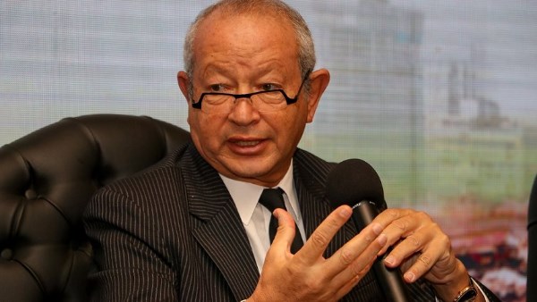  رجل الأعمال المصري نجيب ساويرس