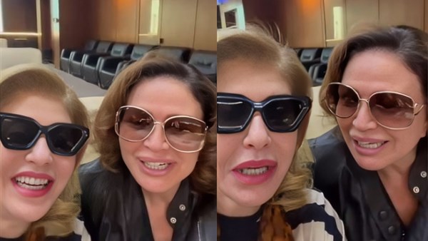 إلهام شاهين وهالة سرحان