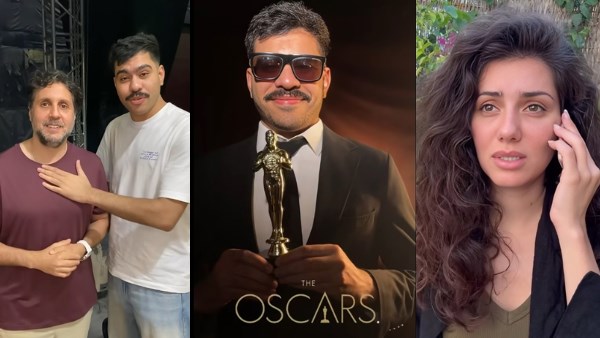 أحمد رمزي وجيهان الشماشرجي وهشام ماجد