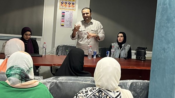 جانب من حملات التوعية جانب من حملات التوعية