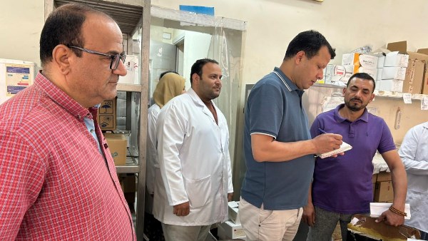أثناء متابعات "الطب العلاجى" أثناء متابعات "الطب العلاجى"