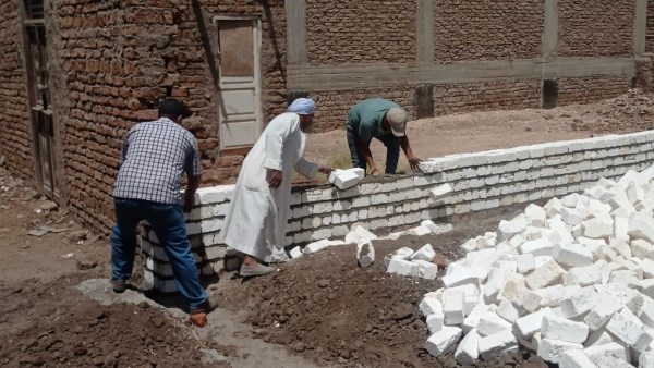 إزالة بناء مخالف بارمنت الحيط 