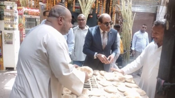 وكيل وزارة التموين بالاقصر يشن حملات مكثفة 