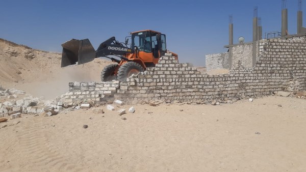 حملة مكبرة لإزالة التعديات على أملاك الدولة 