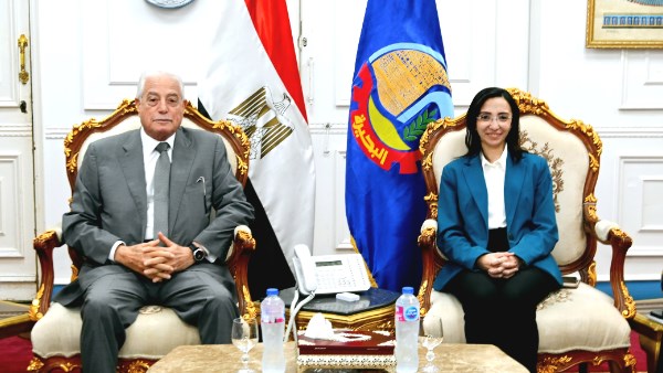 الدكتوره جاكلين تستقبل مستشار رئيس الجمهورية