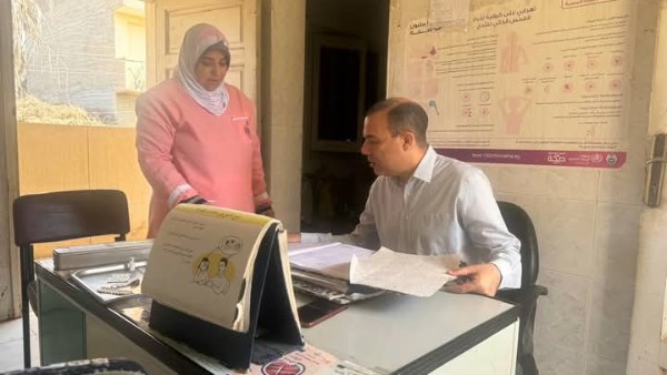 زيارة مفاجئة وكيل وزارة الصحة بالدلنجات 