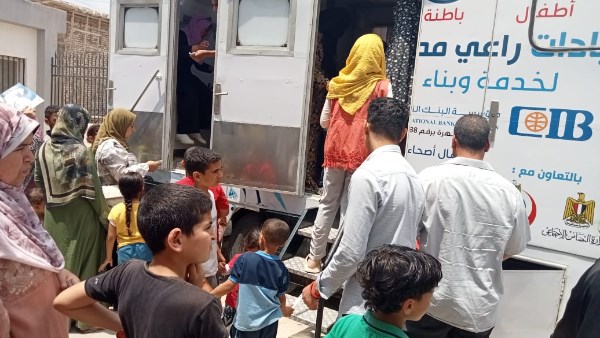 قافلة طبية مجانية في حوش عيسي 