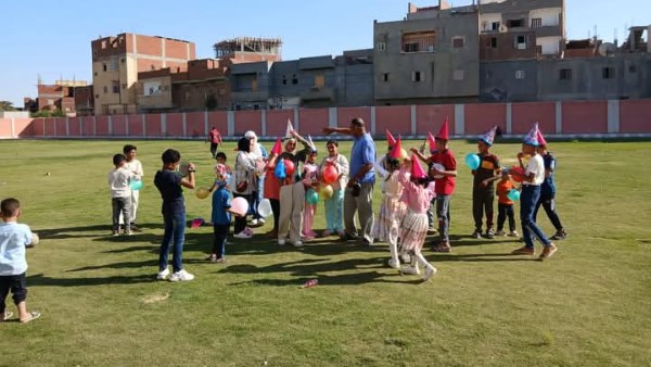 مبادرة العيد في مراكز شباب البحيرة مبادرة العيد في مراكز شباب البحيرة