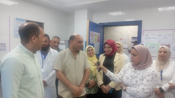 وكيل وزارة الصحة بالبحيرة يتفقد وحدة الملقه وكيل وزارة الصحة بالبحيرة يتفقد وحدة الملقه