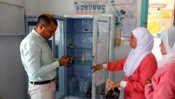 جولة تفقدية وكيل وزارة الصحة بالبحيرة جولة تفقدية وكيل وزارة الصحة بالبحيرة