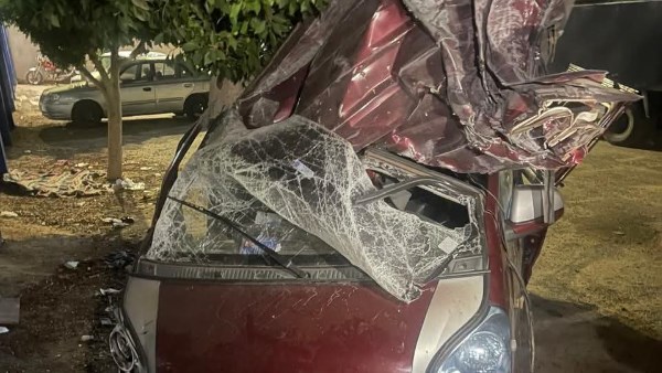 حادث انقلاب سيارة ملاكي بالبحيرة 