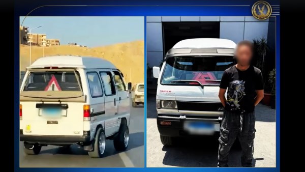  قائد سيارة بالسير برعونة