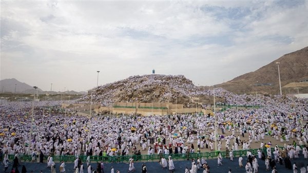 الحجاج في صعيد عرفات