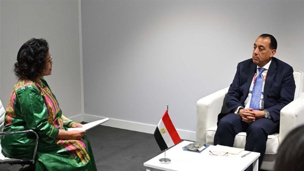 رئيس الوزراء يلتقي مديرة "النيباد" 